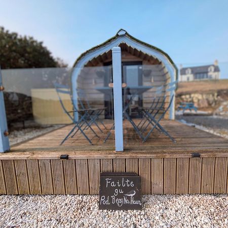 Glamping Pod For 2 Pod Beag Na Haun Eriskay Villa Bagian luar foto