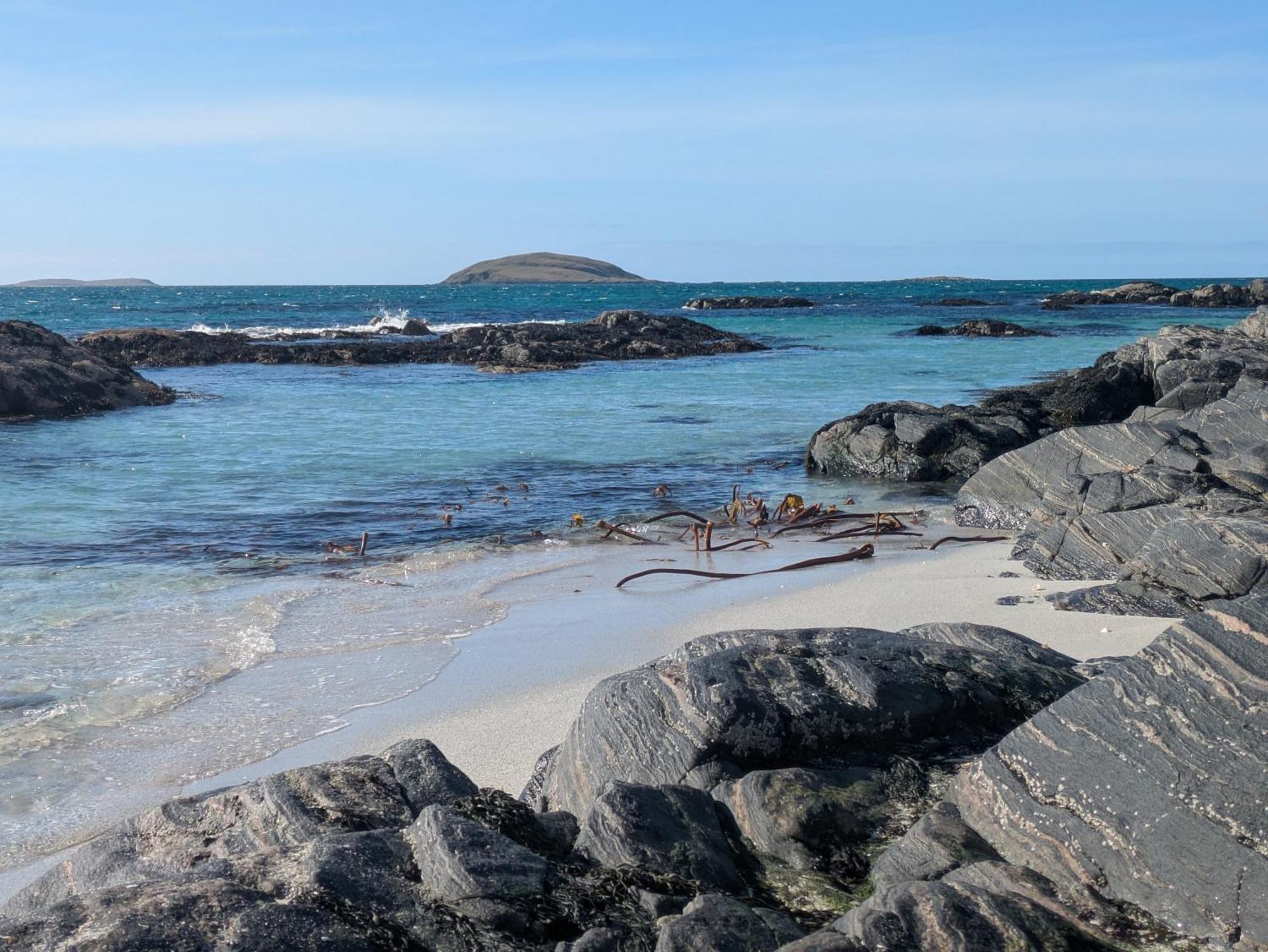 Glamping Pod For 2 Pod Beag Na Haun Eriskay Villa Bagian luar foto